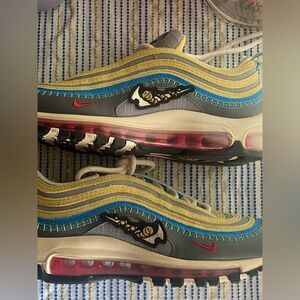 Nike Air Max 97 SE GS Air Sprung Multi Junior Kids Women 5.5Y Casual DN4381-001